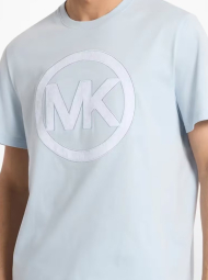 Мужская футболка Michael Kors 1163426778 (Голубой XL)
