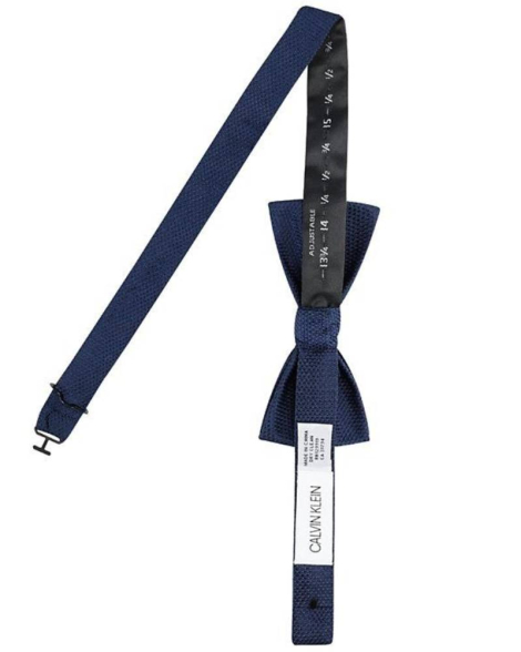 Чоловіча краватка-метелик Calvin Klein 1159838306 (Синій One size)