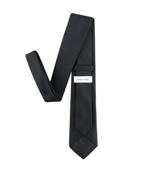 Мужской классический галстук Calvin Klein 1159841949 (Черный One size)