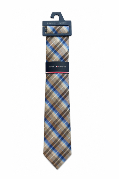 Мужской галстук Tommy Hilfiger 1163199695 (Бежевый One size)