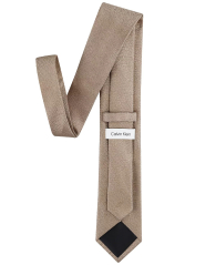Мужской классический галстук Calvin Klein 1159841992 (Коричневый One size)