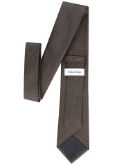 Мужской классический галстук Calvin Klein 1159841999 (Коричневый One size)