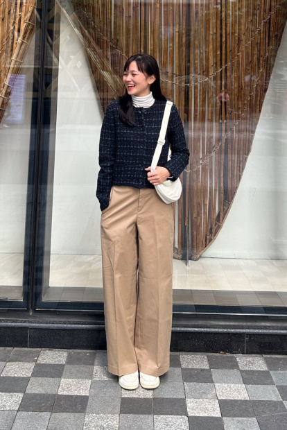 Женский вязаный кардиган UNIQLO 1159843014 (Синий L)