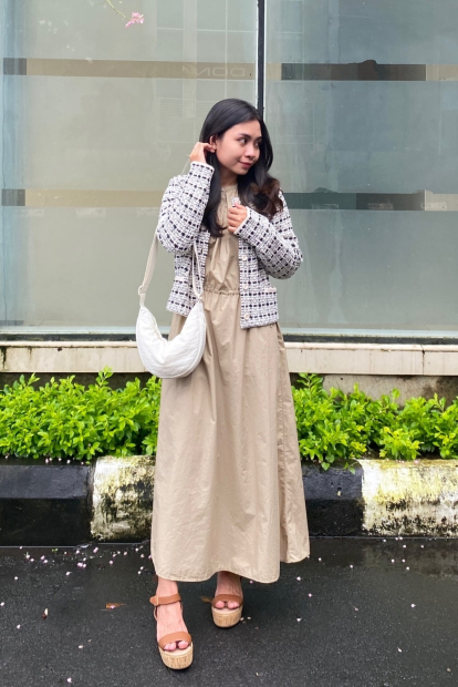 Женский вязаный кардиган UNIQLO 1159842970 (Черный/Молочный S)