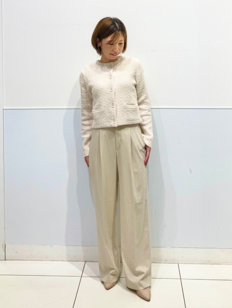 Женский вязаный кардиган UNIQLO 1159843004 (Молочный M)