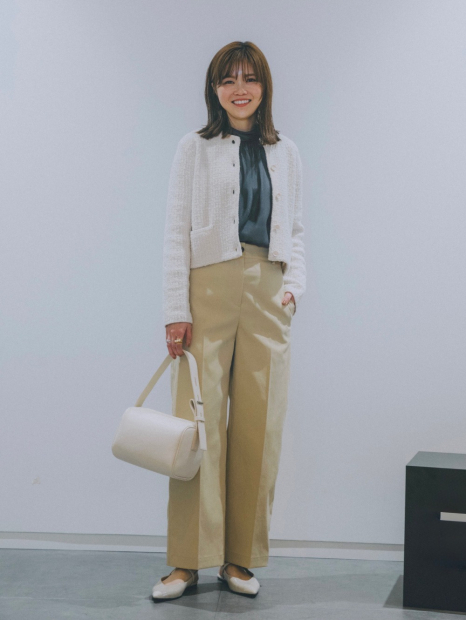 Женский вязаный кардиган UNIQLO 1159843004 (Молочный M)