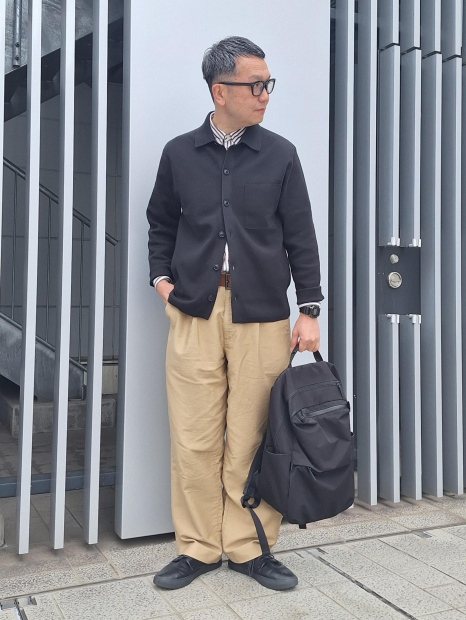 Кардиган UNIQLO кофта на пуговицах 1159846022 (Черный 3XL)