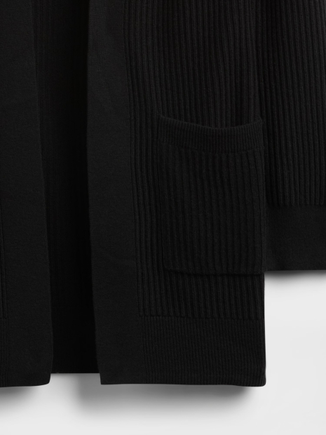 Женский вязаный кардиган GAP 1159847307 (Черный S)