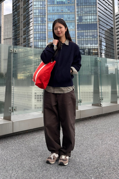 Вязаный кардиган UNIQLO на молнии 1159849982 (Синий 3XL)