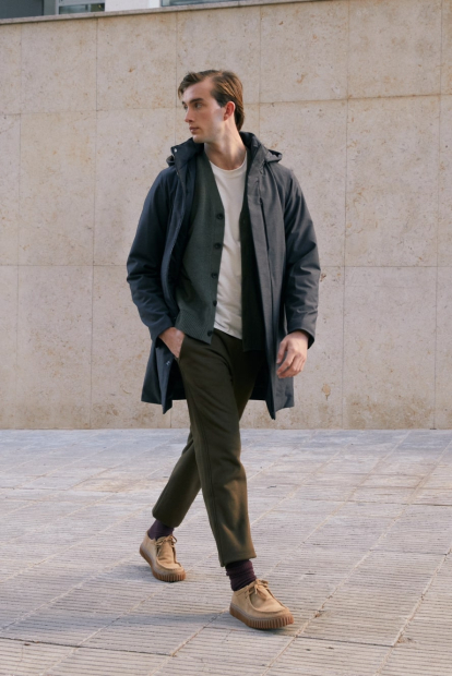 Кардиган из шерсти UNIQLO на пуговицах 1159849988 (Зеленый XXL)