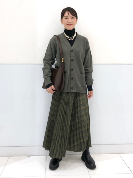 Кардиган из шерсти UNIQLO на пуговицах 1159849988 (Зеленый XXL)