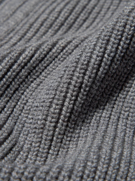 Вязаный кардиган UNIQLO на молнии 1159852950 (Серый XL)