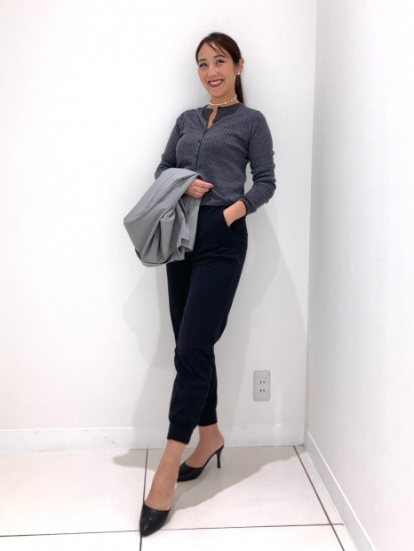 Вовняний кардиган UNIQLO кофта 1159855138 (Сірий S)