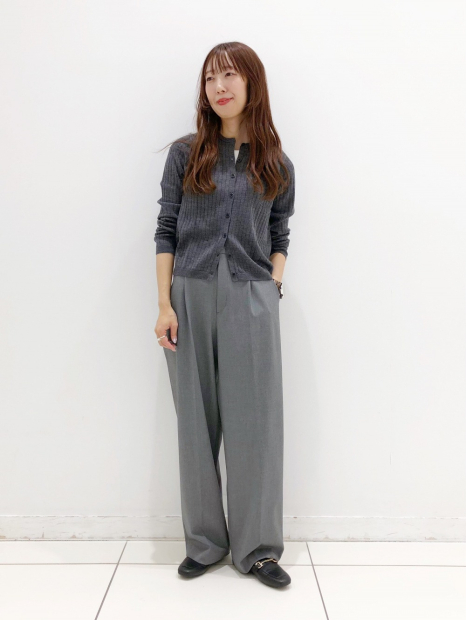 Вовняний кардиган UNIQLO кофта 1159855138 (Сірий S)