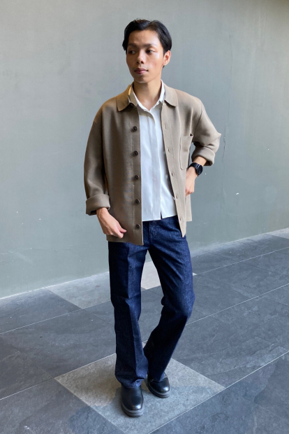 Кардиган UNIQLO кофта на пуговицах 1159862415 (Бежевый S)