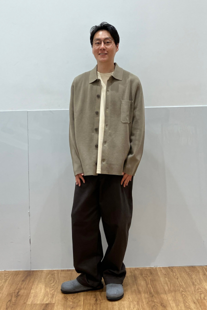 Кардиган UNIQLO кофта на пуговицах 1159862415 (Бежевый S)