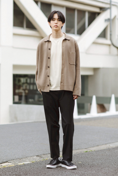 Кардиган UNIQLO кофта на пуговицах 1159862415 (Бежевый S)