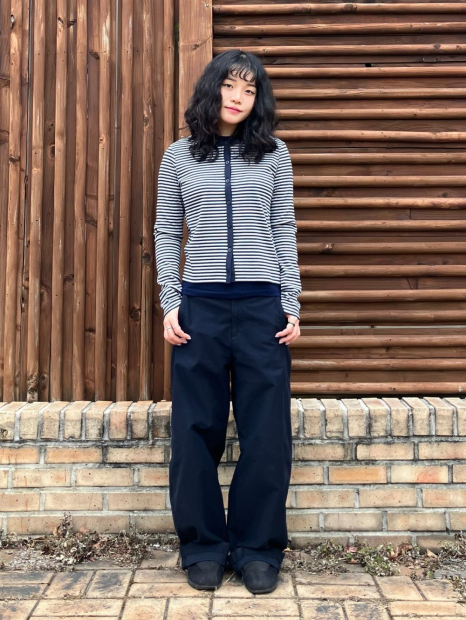 Кардиган UNIQLO кофта 1159864465 (Синий/Серый S)
