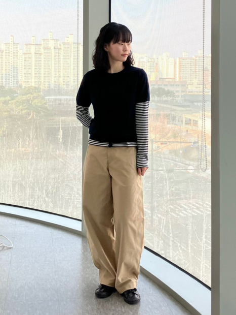 Кардиган UNIQLO кофта 1159864465 (Синий/Серый S)