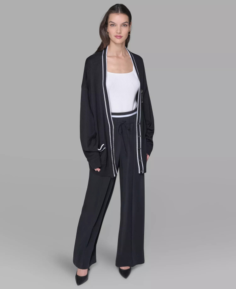 Женский кардиган Karl Lagerfeld 1159865571 (Черный M)