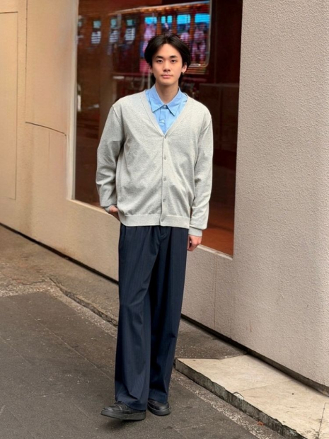 Кардиган UNIQLO 1159950364 (Сірий L)