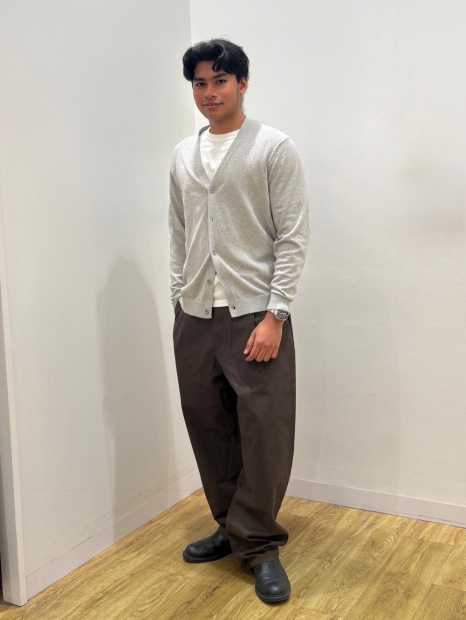 Кардиган UNIQLO 1159950364 (Сірий L)