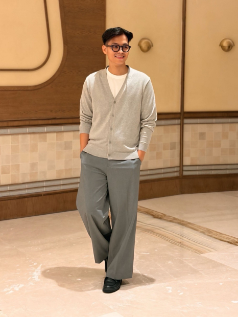 Кардиган UNIQLO 1159950364 (Сірий L)