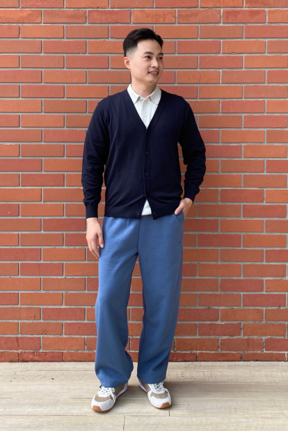 Кардиган UNIQLO кофта 1160017954 (Синій L)