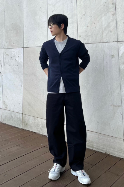 Кардиган UNIQLO кофта 1160017954 (Синій L)