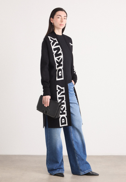 Оверсайз кардиган DKNY 1160051681 (Черный M/L)