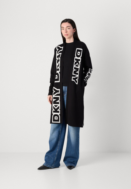 Оверсайз кардиган DKNY 1160051681 (Черный M/L)