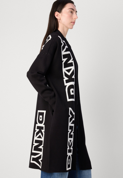 Оверсайз кардиган DKNY 1160051681 (Черный M/L)