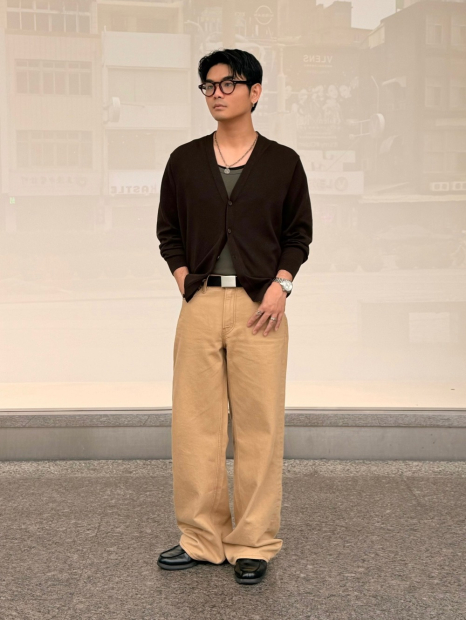 Кардиган UNIQLO кофта 1160088288 (Коричневий M)