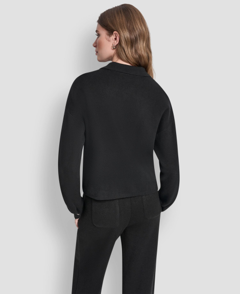 Женский кардиган DKNY на молнии 1160398973 (Черный XL)