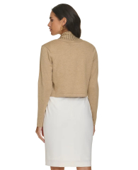 Женский кардиган Calvin Klein со стразами 1159839180 (Бежевый XL)