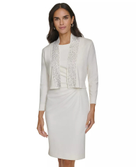 Жіночий кардиган Calvin Klein зі стразами 1159841340 (Молочний XL)