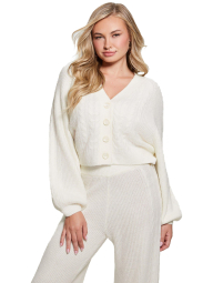 Жіночий укорочений кардиган GUESS 1159841520 (Молочний XL)