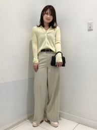 Женский кардиган-поло UNIQLO 1159842914 (Желтый XXL)