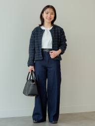Женский вязаный кардиган UNIQLO 1159843014 (Синий L)