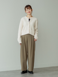 Женский вязаный кардиган UNIQLO 1159843004 (Молочный M)