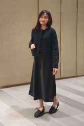 Женский вязаный кардиган UNIQLO 1159843008 (Черный M)