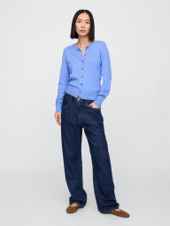 М'який кардиган GAP 1159844656 (Блакитний L)