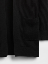 Женский вязаный кардиган GAP 1159847307 (Черный S)