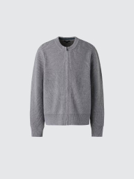 Вязаный кардиган UNIQLO на молнии 1159852950 (Серый XL)