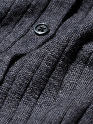 Вовняний кардиган UNIQLO кофта 1159855138 (Сірий S)