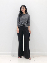 Вовняний кардиган UNIQLO кофта 1159855138 (Сірий S)