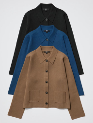 Кардиган жіночий UNIQLO 1159856474 (Коричневий XS)