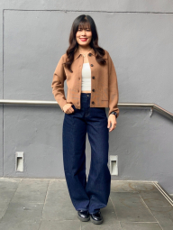 Кардиган жіночий UNIQLO 1159856474 (Коричневий XS)