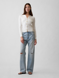 Мягкий кардиган GAP 1159858718 (Белый L)