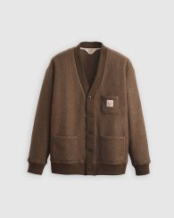 Чоловічий кардиган Levi's 1159857602 (Коричневий L)